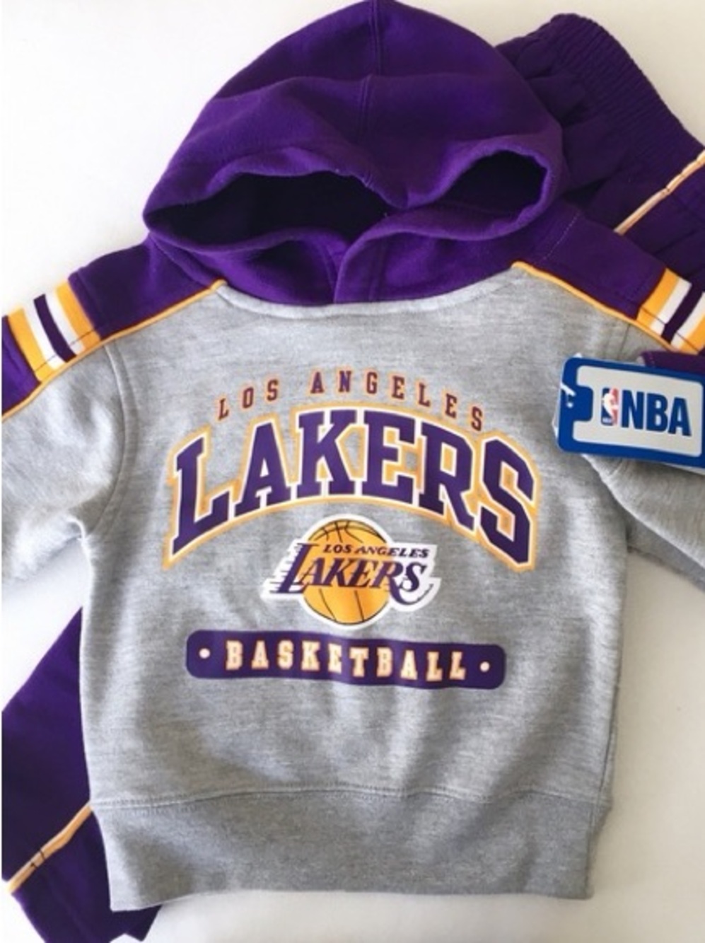 EUC Vintage NBA Lakers Baby Sweater 0-3 Months